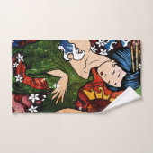 芸者 ハンドタオル (ハンドタオル)