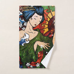 芸者 ハンドタオル