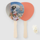 芸者 ハンドファン (正面&裏面)