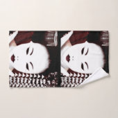 芸者 バスタオルセット (ハンドタオル)