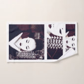 芸者 バスタオルセット (ハンドタオル)