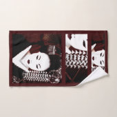 芸者 バスタオルセット (ハンドタオル)