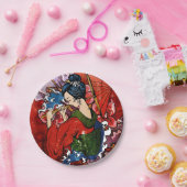 芸者 ペーパープレート (パーティー)