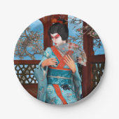 芸者 ペーパープレート (正面)