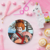 芸者 ペーパープレート (パーティー)