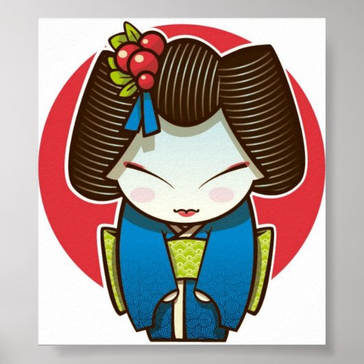 芸者 ポスター (正面)