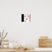 芸者 ポスター (キッチン)