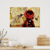 芸者 ポスター (キッチン)