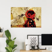 芸者 ポスター (ホームオフィス)