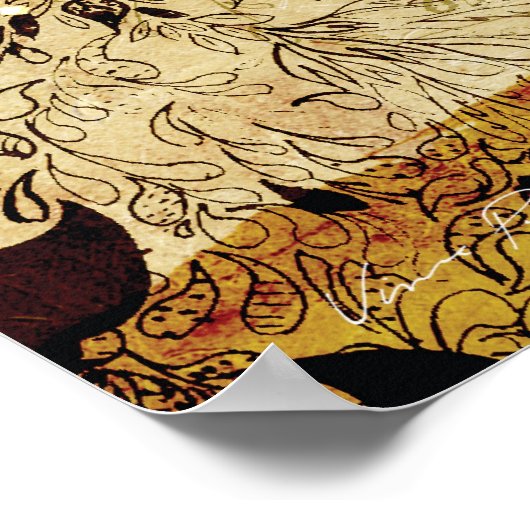 芸者 ポスター (角)