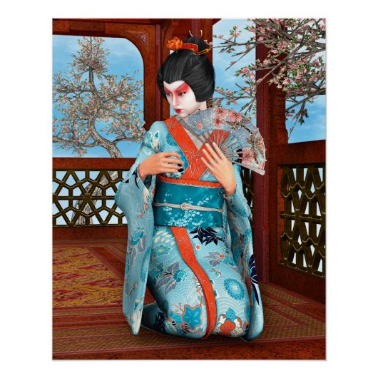 芸者 ポスター (正面)