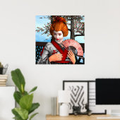 芸者 ポスター (ホームオフィス)