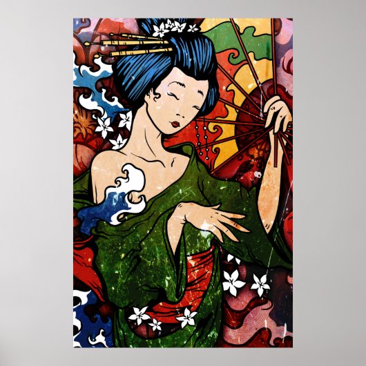 芸者 ポスター (正面)