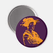 芸者 マグネット (正面/裏面)