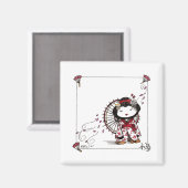 芸者 マグネット (正面/裏面)