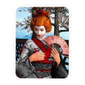 芸者 マグネット (縦)