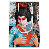 芸者 ミディアムペーパーバッグ (裏面)