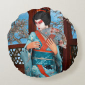 芸者 ラウンドクッション (裏面)