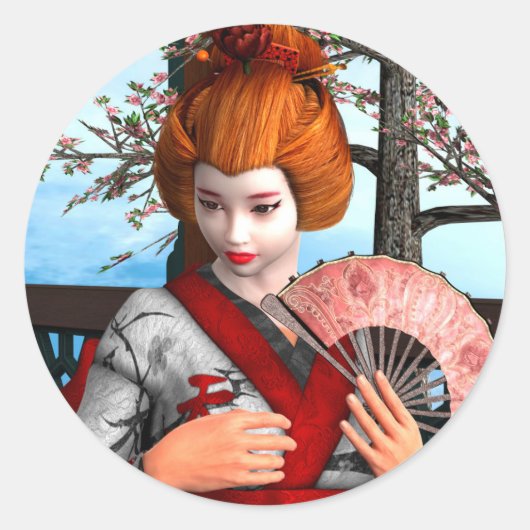 芸者 ラウンドシール (正面)