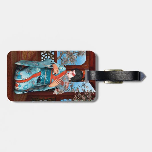 芸者 ラゲッジタグ (裏面横)