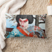 芸者 ランバークッション (ブランケット)