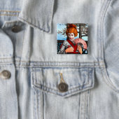 芸者 缶バッジ (インサイチュ)