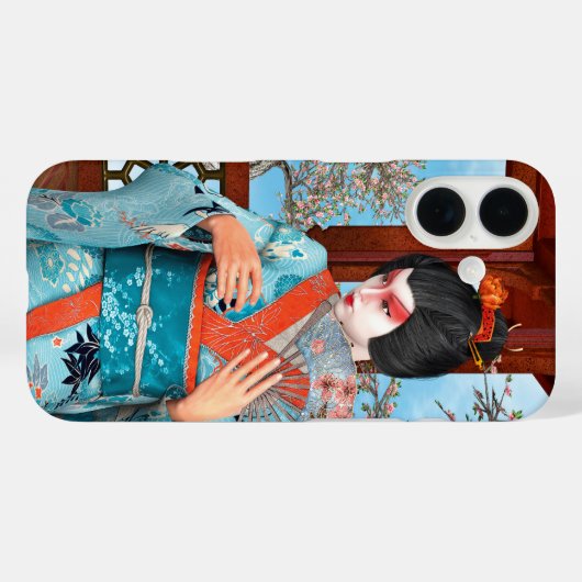 芸者 Case-Mate iPhoneケース (裏面 (横))