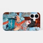 芸者 iPhone 16ケース (裏面横)