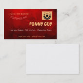 芸能人の喜劇 名刺 (正面/裏面)