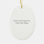 芸能人 セラミックオーナメント (裏面)