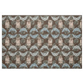 芸術および技術のスタイルのフクロウおよびイーグルス ファブリック (ファットクウォーター)