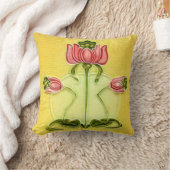 芸術および技術のタイルは上がりました クッション (ブランケット)