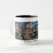 芸術および技術のボストンマグ ツートーンマグカップ (正面左)