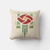 芸術および技術は上がりました クッション (正面)