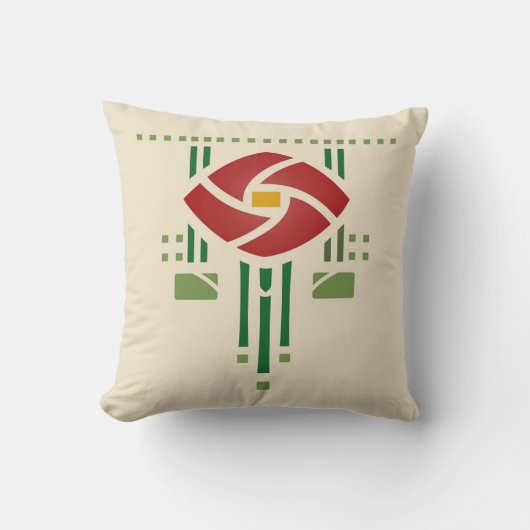 芸術および技術は上がりました クッション (正面)