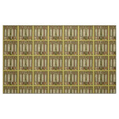 "芸術および技術"が付いている生地はパターンを様式化しました ファブリック (ファットクウォーター)