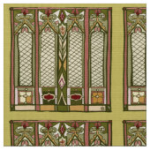 "芸術および技術"が付いている生地はパターンを様式化しました ファブリック (クローズアップ)