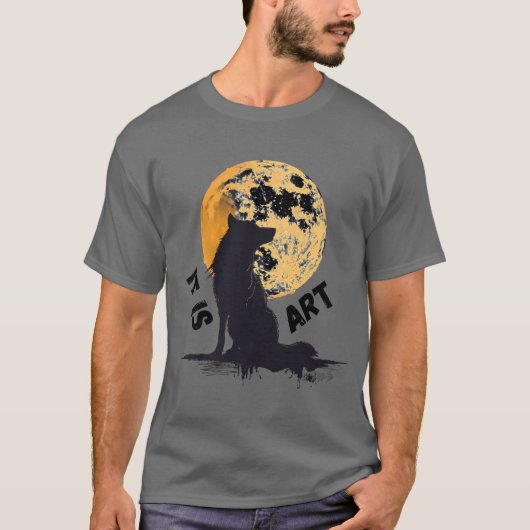 芸術です Tシャツ (正面)
