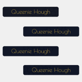 芸術とクレフターのパーソナライズされた自分の名前 ラベル