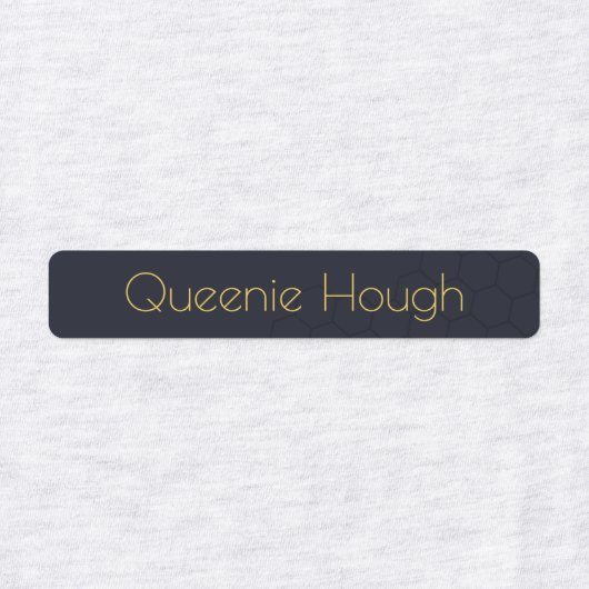 芸術とクレフターのパーソナライズされた自分の名前 ラベル (デザイン1)