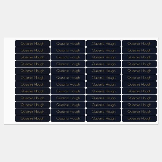 芸術とクレフターのパーソナライズされた自分の名前 ラベル (シート)