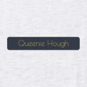 芸術とクレフターのパーソナライズされた自分の名前 ラベル (デザイン2)