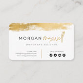 芸術とデザイン 名刺 (正面)