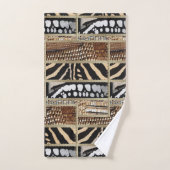 「芸術と吸収性が出会う場所」 バスタオルセット (ハンドタオル)