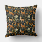 芸術と工芸品スコットランドのアザミと牡鹿 クッション (裏面)