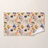 芸術と工芸品スコットランドのアザミと野花 バスタオルセット (ハンドタオル)