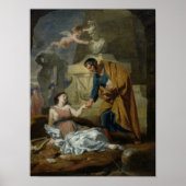 芸術と庇護の寓話 ポスター (正面)