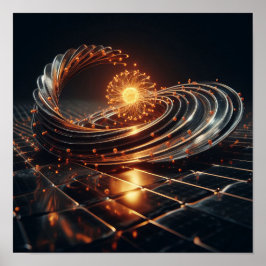 芸術と科学の複雑な融合 ポスター