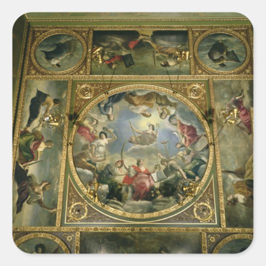 芸術と科学， 1636 スクエアシール (正面)