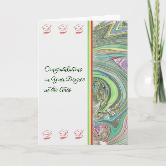 芸術におけるカードの学位 カード (正面)